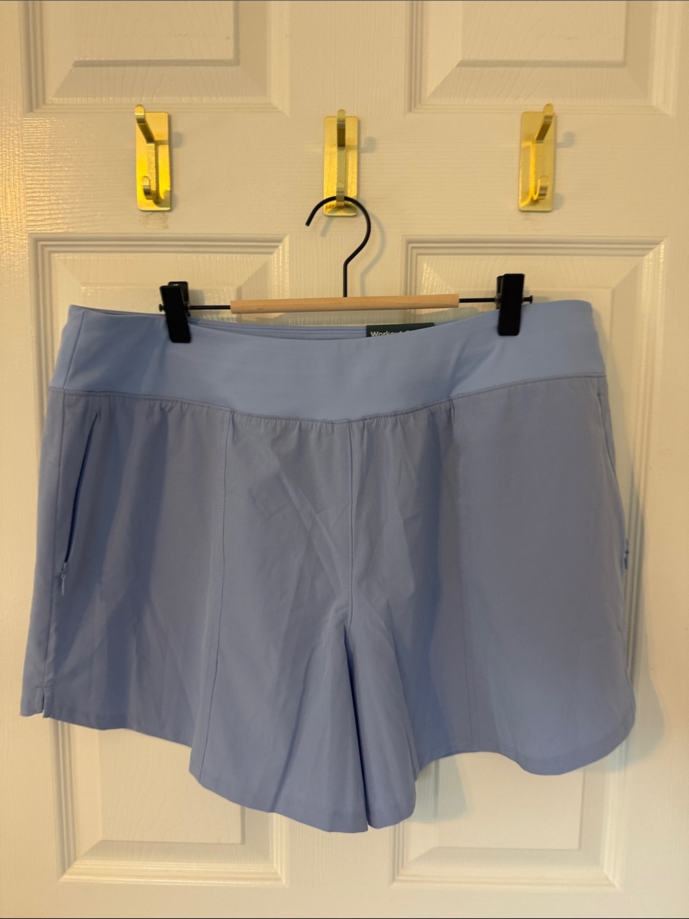 tek gear periwinkle Women's Athletic Shorts
